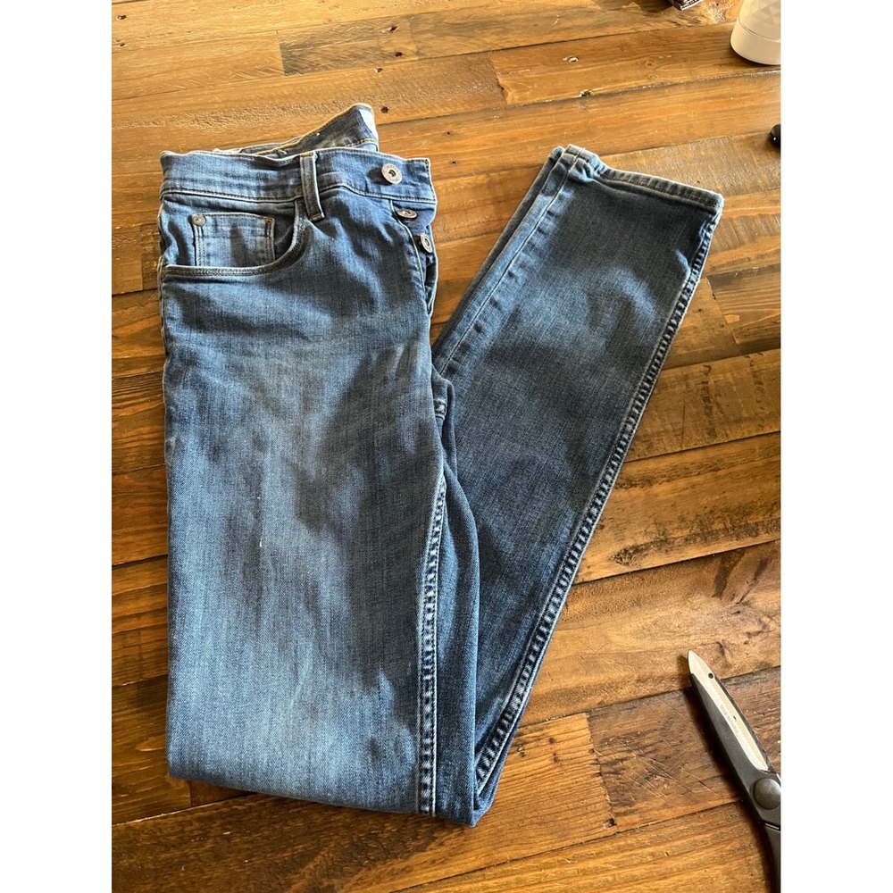 HUDSON Sartor Skinny Jeans Slim Fit Mens 30 Blue Denim Minimalist Streetwear